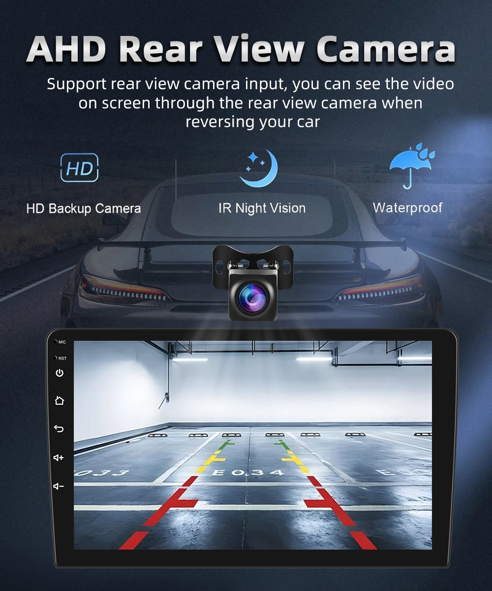 Autoradio Android 2 DIN – Renault Clio 3 (2005-2014) | CarPlay, GPS, WiFi