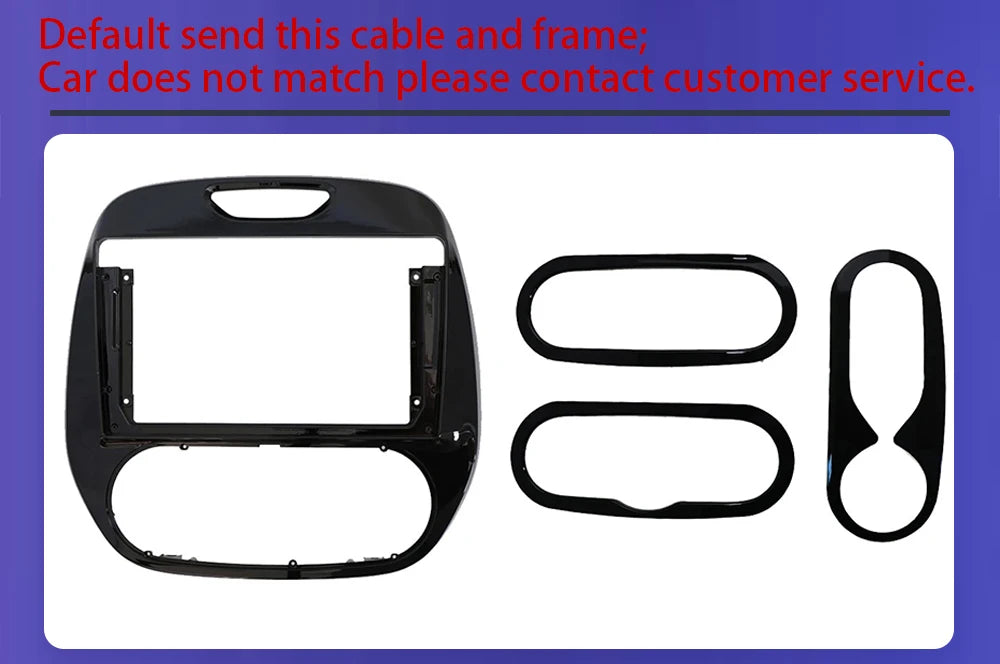 Autoradio Android 15 pour Renault Captur / Clio / Kadjar – CarPlay & Android Auto, GPS, 4G, Écran Tactile 9"