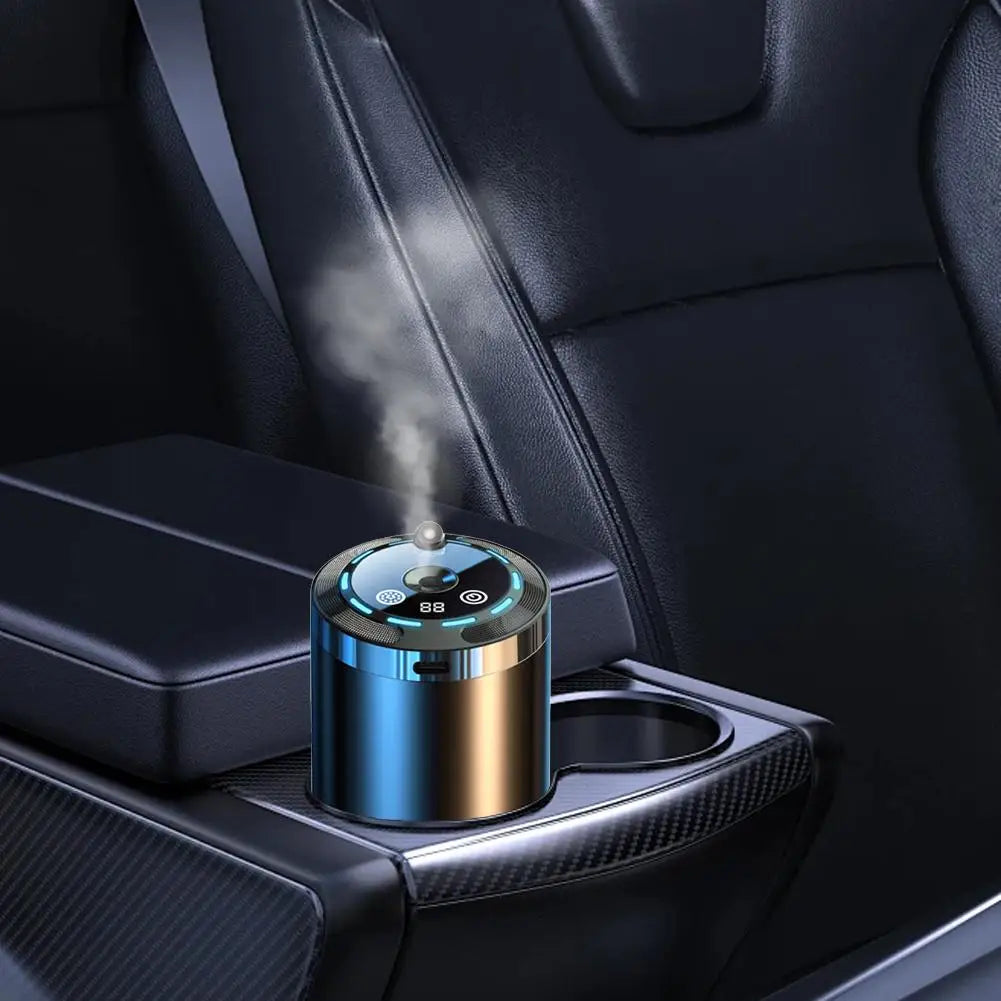 Diffuseur Aromathérapie Voiture – Humidificateur 5 Modes, Parfum & Air Frais
