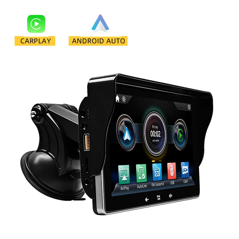 Autoradio 7" Universel – CarPlay & Android Auto Sans Fil