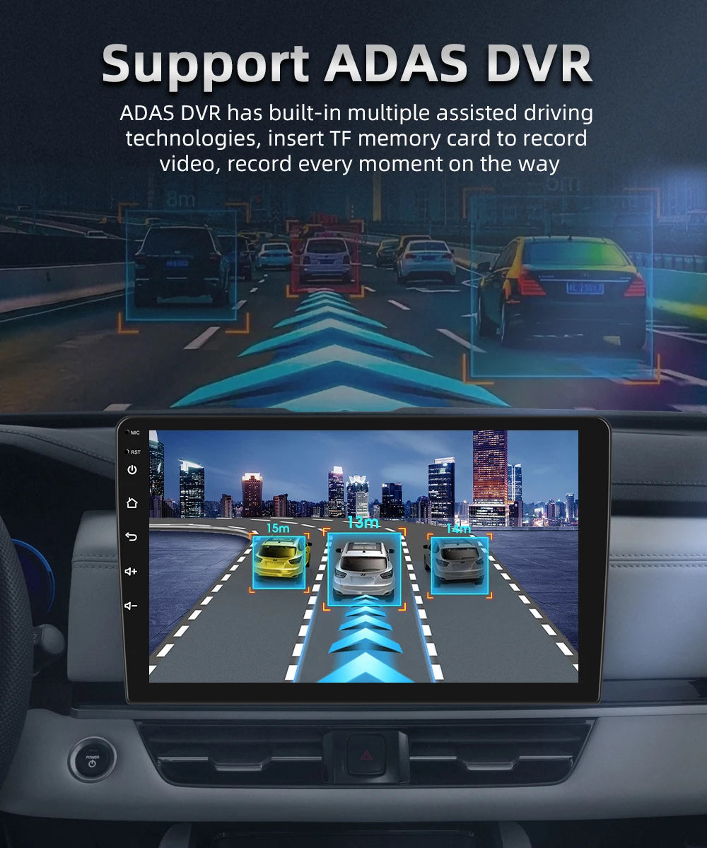 Autoradio Android 2 DIN – Renault Clio 3 (2005-2014) | CarPlay, GPS, WiFi