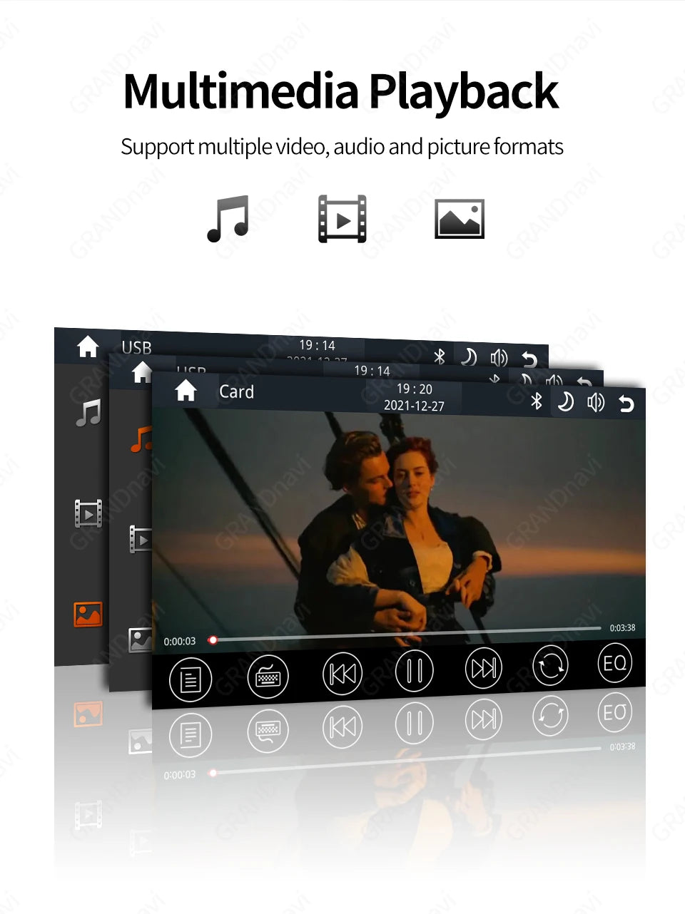Autoradio 7" Universel – CarPlay & Android Auto Sans Fil
