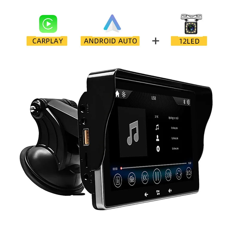 Autoradio 7" Universel – CarPlay & Android Auto Sans Fil